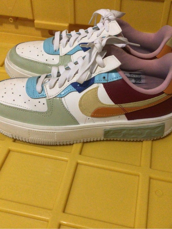 Nike Shoes - Nike Kids Low-Top Sneakers in White, Mint, Blue, Pink and Maroon